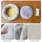 Round Super Soft Pet Bed - Made for Cats & Small Breed Dogs