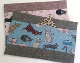 Crochet Kitty Refillable Catnip Yoga Mat