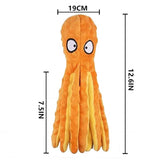 Octopus Shape Soft Plush Squeaky Toy