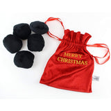 Midlee Designs Bag of Coal Plush Christmas Dog Toy