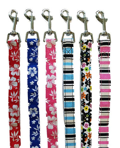 Bark Appeal Matching Canvas Leashes for Specialty Style Harnesses