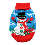 Christmas 100% Pure Combed Cotton Ugly Dog Sweater SNOWMAN