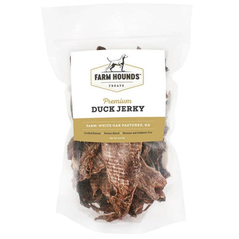 Farm Hounds Pasture Raised Duck Jerky