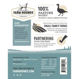 Farm Hounds Pasture Raised Duck Gizzard Sticks