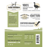 Farm Hounds Pasture Raised Duck Treats