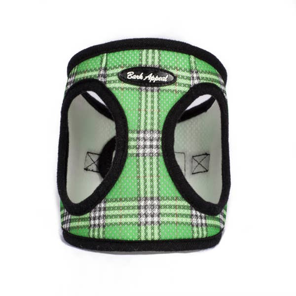 Bark Appeal Plaid EZ Wrap Step In No Pull Harness
