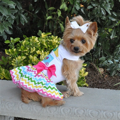 Ice Cream Cart Dress w/ Leash & D-Ring