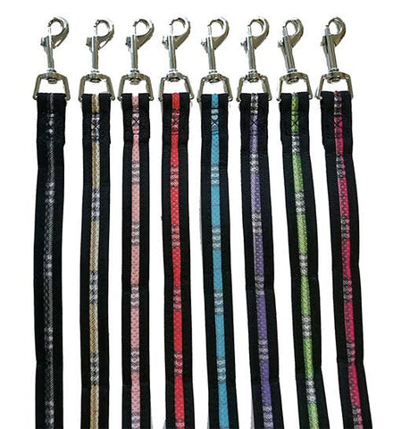 Bark Appeal Matching Mesh Plaid Leashes
