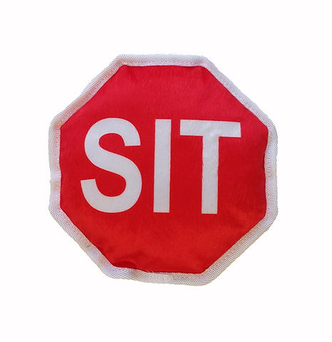 Bark Appeal Plush Toy "Sit Sign"