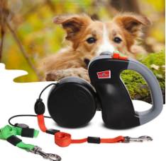 Dual Retractable Dog Leash