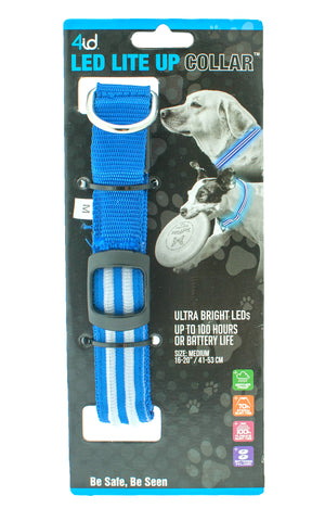 LED Dog Collar - Blue