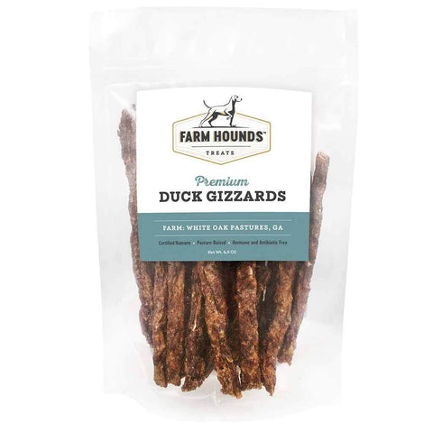 Farm Hounds Pasture Raised Duck Gizzard Sticks
