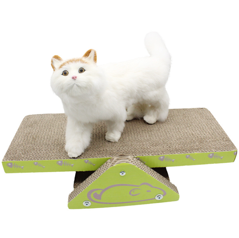 Durable Cat Scratcher (Seesaw Pattern)