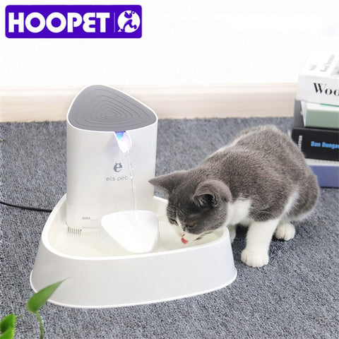 Automatic Pet Water Fountain with LED Dispenser