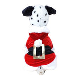 Christmas Fleece Hoodie Doggie Sanatsuit