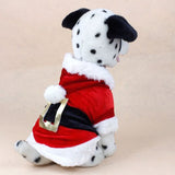 Christmas Fleece Hoodie Doggie Sanatsuit