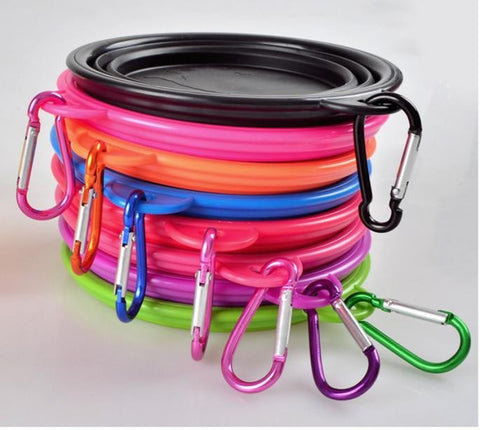 Silicone Folding Bowl with Carabiner