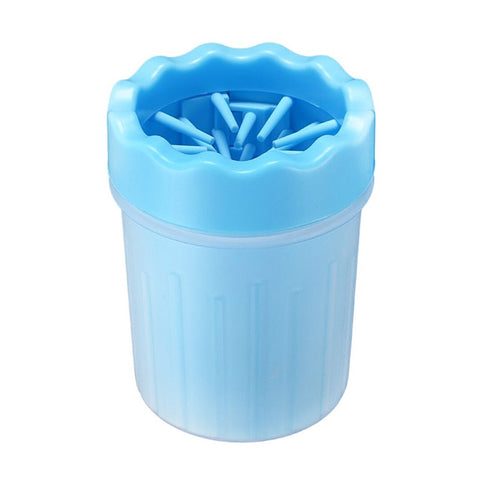 Portable Paw Cleaner Brush Cup