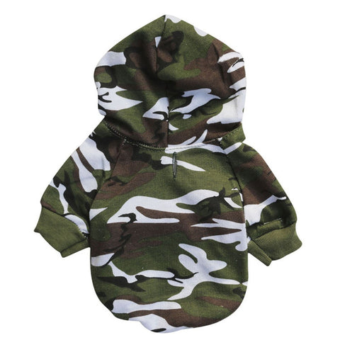 New Lightweight Camouflage Dog Hoodie