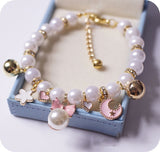 Princess Pearl Pet Necklace For Small Pets