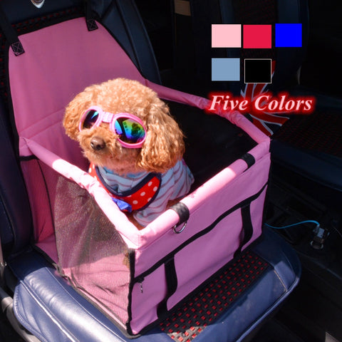 Breathable Pet Mesh Foldable Car Seat