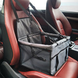 Breathable Pet Mesh Foldable Car Seat