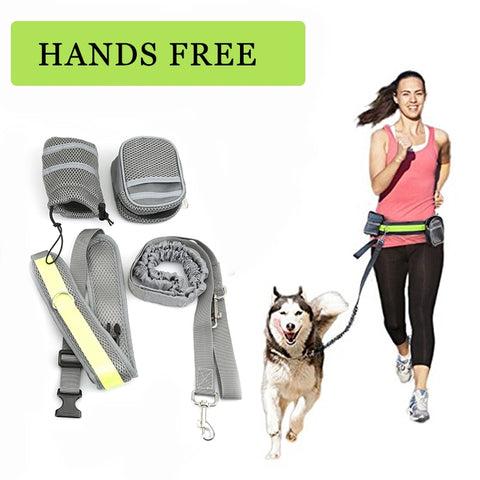 Hands-Free Elastic Belt Running Dog Leash