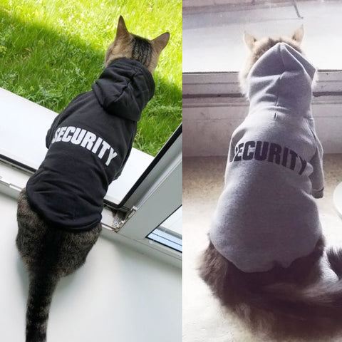 Security Cat Hoodie