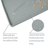 Silicone Waterproof Non-Stick Non-Slip Pet Food Mat